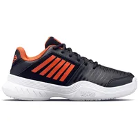 K-Swiss TENNIS Court Express Omni Jet Black/Spicy Orange/White, 33
