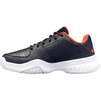 K-Swiss Court Express Omni Tennisschuh, Jet Black Spicy Orange
