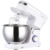Melchioni MAXIMA NEW, 1000W, 5-Liter-Edelstahlschüssel, Küchenmaschine mit 6 Geschwindigkeiten
