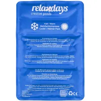 Relaxdays Kühlpad, Kalt Warm Kompresse, 25 x 36 cm,