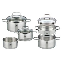 ELO Topf-Set SMART STEAM - silber