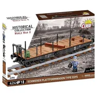 Cobi Historical Collection WW2 Schwerer Plattformwagen Type SSYS (6284)