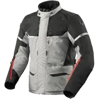 RevIt! Revit Outback 4 H2o Textiljacke wasserdicht - Hellgrau/Schwarz