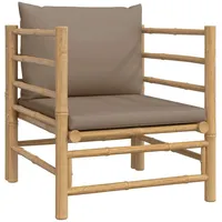 VidaXL Gartensessel 69 x 65 x 65 cm taupe