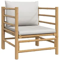 VidaXL Gartensessel 63 x 69 x 65 cm grau