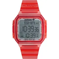 Adidas Watches Aost22051 Digital One Gmt Uhr Red