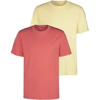 KangaROOS T-Shirt (2er-Pack), Freizeitshirt mit Kurzarm, Rundhals aus reine