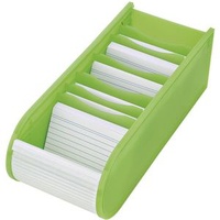 Wedo Karteikasten 2508011, A8 für 500 Karten inkl. 100