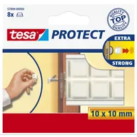 Tesa Schutzpuffer quadratisch 10 x 10 mm, 8 Stück