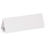Maul Tisch-Namensschilder, Karton Weiß (B)210 x 7,5 cm (100