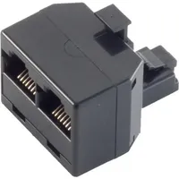 ShiverPeaks BASIC-S Duplex Modular-IN-line Adapter RJ45 Stecker,