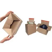 ColomPac Colompac, Versandkarton + Versandbox, Blitzbodenkarton mit Selbstklebeverschluss (20