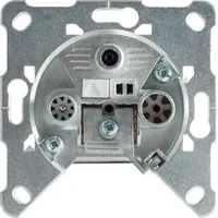ShiverPeaks ®-BASIC-S--Antennensteckdose, SAT+BK mit Klemmtechnik, 1 dB