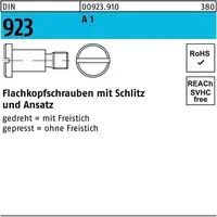 Industrial Quality Supplies DIN 923 Flachkopfschraube M8x16 Edelstahl A1