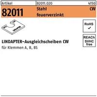 Lindapter St. CW M 12 feuerverzinkt S