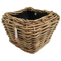 Van der Leeden DRYPOT® Rattan Pflanzgefäß Grau 48 x