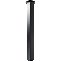 Hettich Tischbein Arba 6,0 x 71 cm Stahl schwarz