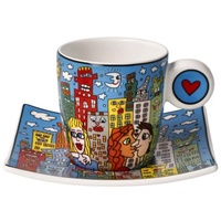 GOEBEL Espressotasse James Rizzi Summer in the City -