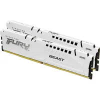 Kingston FURY Beast weiß DIMM Kit 32GB, DDR5-5200, CL36-40-40