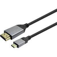 Vivolink PROUSBCHDMIMM1 USB C, HDMI 1 m, Schwarz