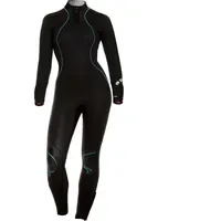 Bare Neoprenanzug Ultra Schwarz/Türkis 8+