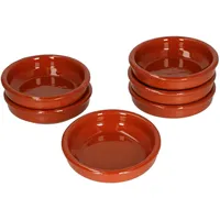 Mambocat 6er Set Cazuela Ton-Schale Bruno Ø 10,2cm Größe