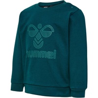Hummel Fastwo Lime Sweatshirt - Deep Teal 74