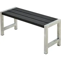 Plus Cafebank 127x38x45 cm RAL 9005 Schwarz