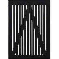 Plus Gartentor 100 x 140 cm Schwarz