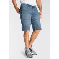 H.I.S. H.I.S Jeansbermudas, entspannte Passform, gerader Beinschnitt, modische Washed-Optik