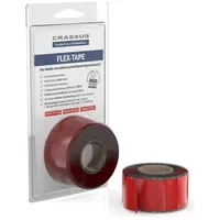 Crassus Flex-Tape 25 mm x 3,5 m selbstverschweißend Rot