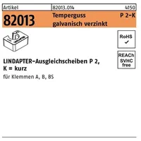 Lindapter St. P2 M 16 galvanisch verzinkt, kurz S