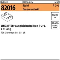 Lindapter St. P2 M 16 galvanisch verzinkt, lang S