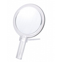 DEUSENFELD HKS167 - Design Acryl Handspiegel Kosmetikspiegel Vergrößerungsspiegel, ø