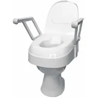 DRIVE Toilettensitzerhöhung TSE 120 Plus grau mit Armlehnen