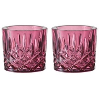 Nachtmann Noblesse Votives Teelichthalter 2er Set Berry
