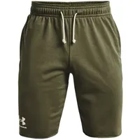 Under Armour Rival Terry Kurze Hose - Marine OD