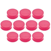Magnetoplan Ergo-Magnete, large, pink, Pack a 10 Stück