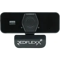 REDFLEXX REDCAM RC-300 Full HD-Webcam Full HD-Videoqualität mit 1080p,