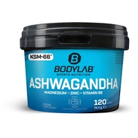 Bodylab24 Ashwagandha + Magnesium, - Zinc - Vitamin B6,