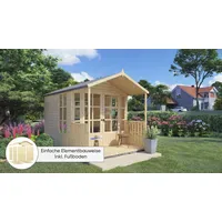 BERTILO Gartenhaus Arley 2,14 x 3,05 m Beige