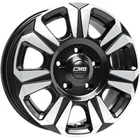 CMS Products C31 Diamond Black 6.5x17 ET 60 5/130