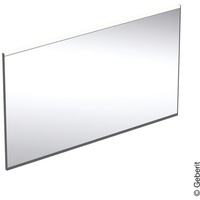 Geberit Option Plus Square Lichtspiegel 120x70x3.5cm, schwarz matt
