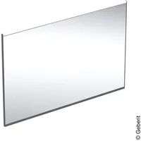 Geberit Option Plus Square Lichtspiegel 105x70x3.5cm, schwarz matt