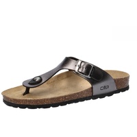 CMP Eco Mymosa WMN FLIP Flop Pantoffel-Sandalen, Grau-Rosa Titanio
