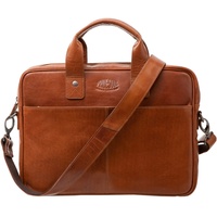 Pride and Soul Laptoptasche Leder, Cognac
