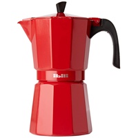 Ibili - Express-Kaffeekocher Bahia Roja, 9 Tassen, 450 ml,