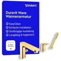 Duravit Wave Gold poliert