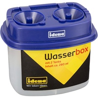 IDENA Wasserbox mit 2 Tanks blau