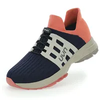 Uyn Y100206 WASHI XC Brown Sole Sneaker Female Mitternachtsblau/Koralle